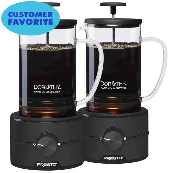 2-Pack: Presto Dorothy Rapid Cold Brewer