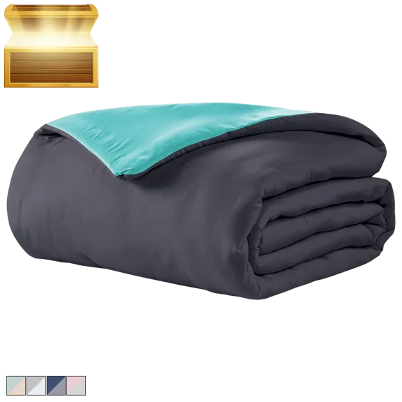 Ella Jayne Lightweight Down-Alternative Reversible Comforter Set