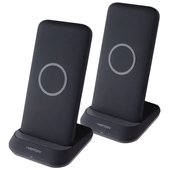 2-Pack: Ventev 10,000mah Wireless Power Bank & Charge Stand