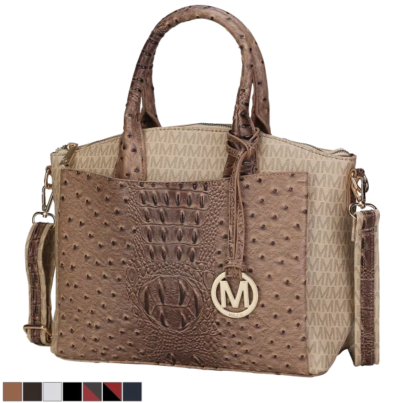 MKF Collection Collins Vegan Leather Women’s Tote Bag by Mia K