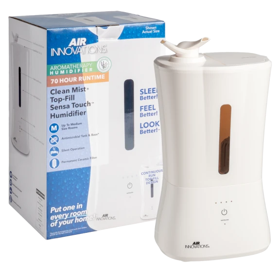 Air Innovations 1.3 Gallon Top Fill SensaTouch Humidifier