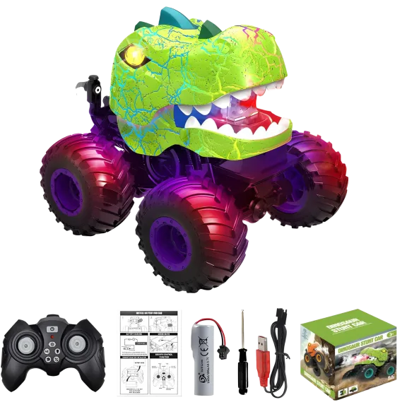 Hakol Dinosaur Remote Control 2.4GHz RC Monster Truck