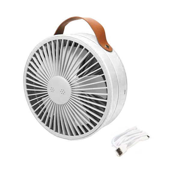 Air Innovations Rechargeable Portable 3-in-1 Fold and Carry Telescopic Fan