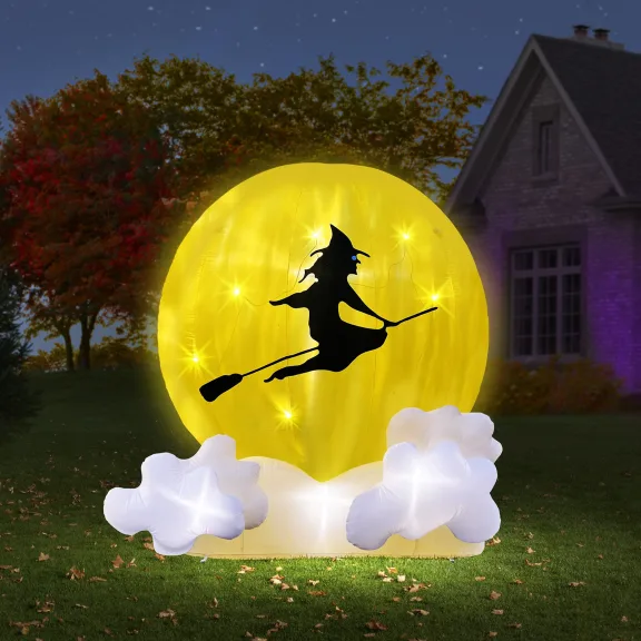 Twinkling Western Sky Flying Witch 8'