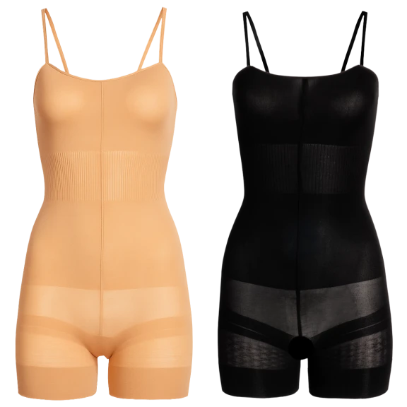 2-Pack: Body & Thigh Slimming Shaper