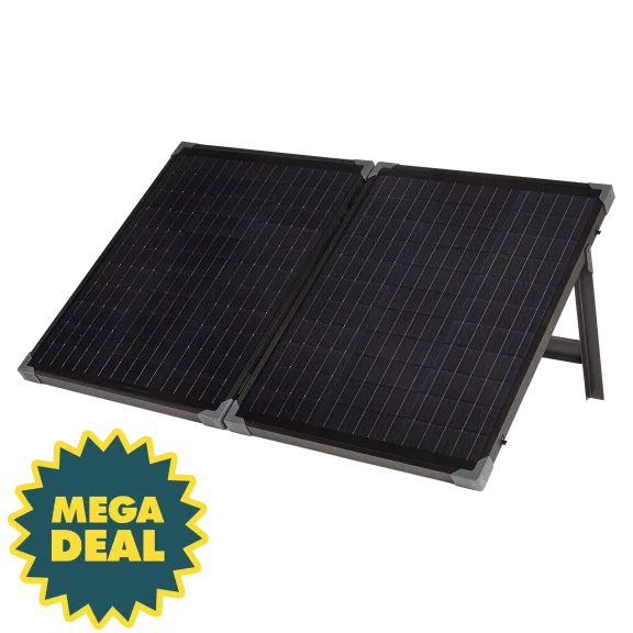 Duracell 100-Watt Heavy Duty Briefcase Solar Panel