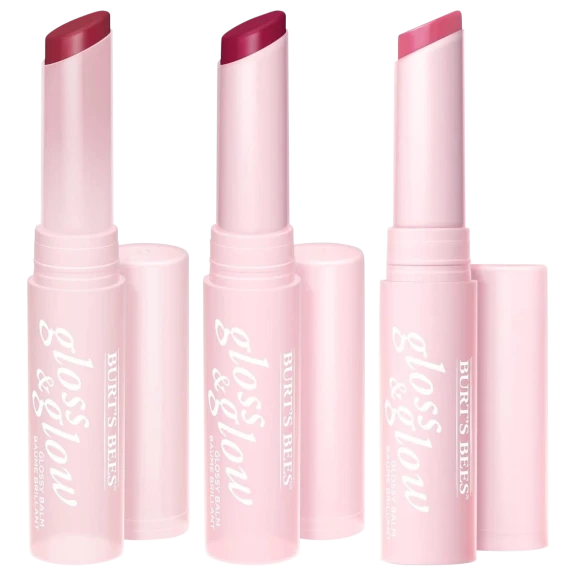 Paquete de 3: Bálsamos Labiales Gloss & Glow de Burt's Bees