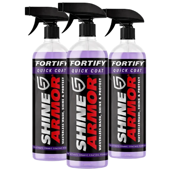 3-Pack: SHINE ARMOR Shine Armor Car Wax Spray & Ceramic Coating