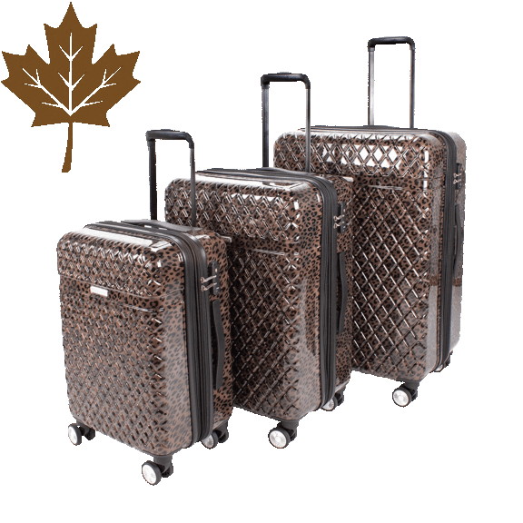 Kathy Ireland Yasmine 3-Piece Hardside Luggage Set