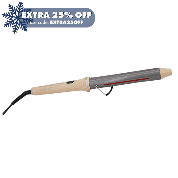Boujee Beauty Extra-Long 1.25" Double Infrared Curling Wand