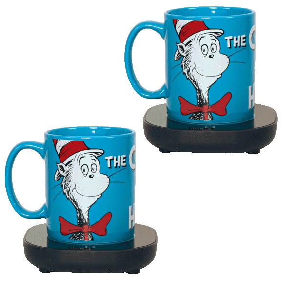 2-Pack: Dr Seuss Mug and Mug Warmer Set