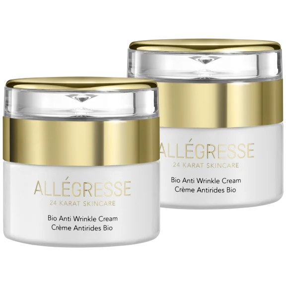 2-Pack: Allegresse 24 Karat Skincare Bio Anti Wrinkle Cream
