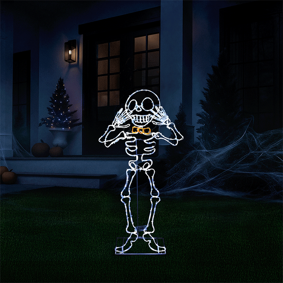 50" Animated Headless Skeleton