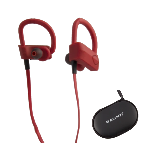 Bauhn Wireless Sweat-proof Performance Earbuds with Mic and Storage Case