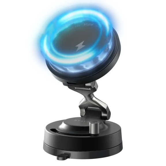 The Magnetic Charging Phone Mount For Anywhere