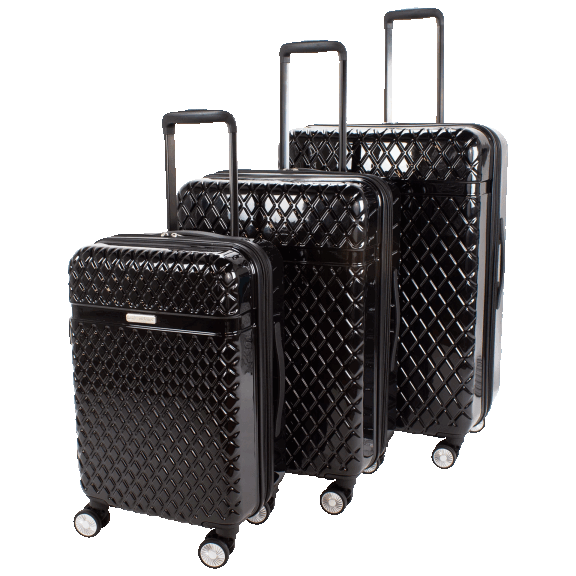 Kathy Ireland Yasmine 3-Piece Hardside Luggage Set