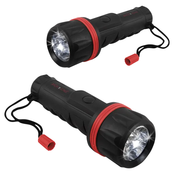 2-Pack: Space & Home ReadyBright Portable Ultra Bright Flashlight