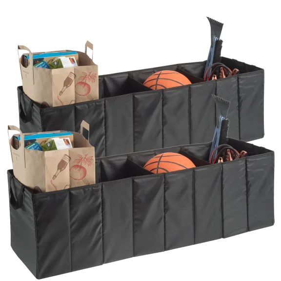 2-Pack: High Road An Expand-to-Fit Car and SUV Trunk Organizer