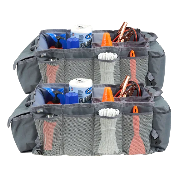 2-Pack: High Road Trunk and Cargo Organizer for Big Hauls