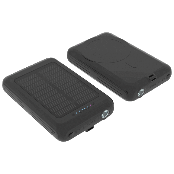 Brookstone 5000mAh MagSafe Solar Power Bank