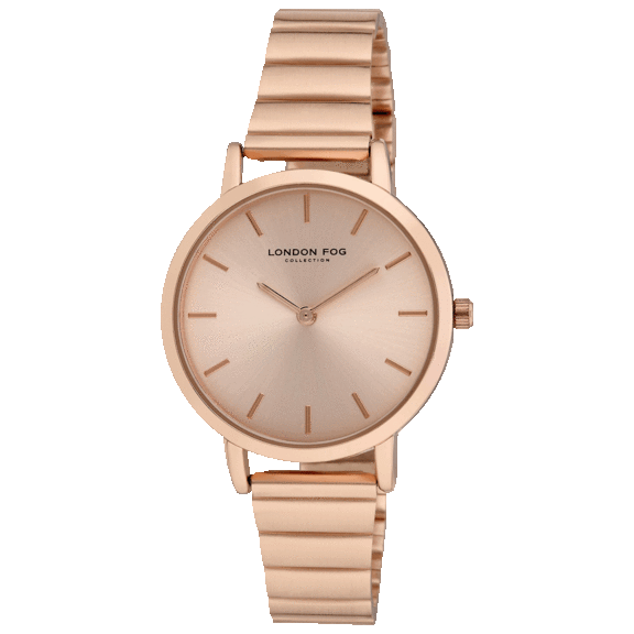 London Fog Sussex Reloj de Pulsera de Eslabones para Mujer