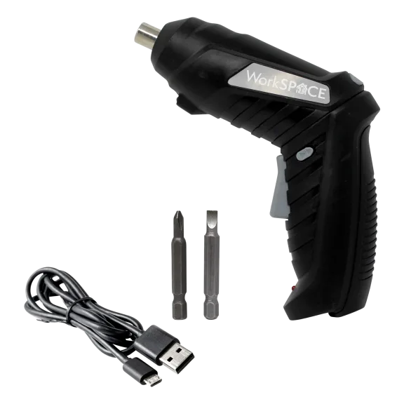 WorkSpace Universal 4V Rechargeable Rotating Screwdriver