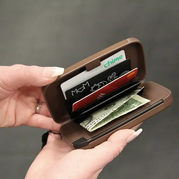 Limitless 4,000mAh Power Bank Wallet with RFID & Built-in Cables
