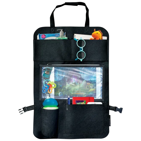 2-Pack: AutoBasics BackSeat Buddy Storage Organizer & Tablet Holder