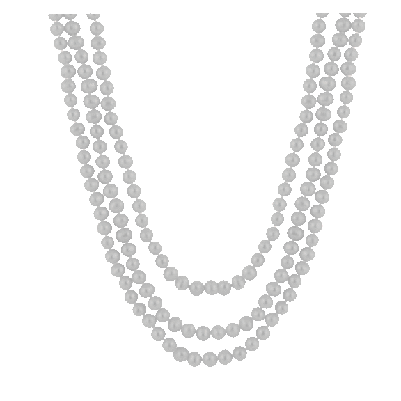Splendid Pearls Endless 80" Pearl Necklace