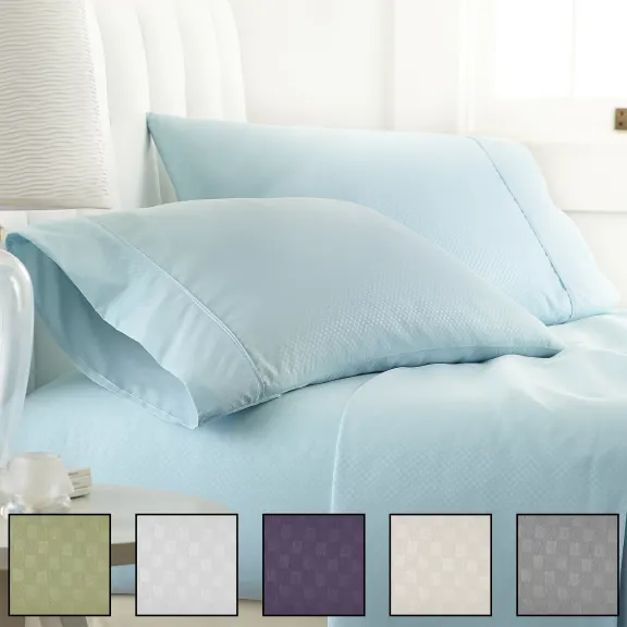 Cloth & Gable Checker Embossed Sheet Set