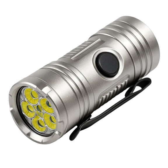 Krediz Riot Light Tactical Rechargeable 5-Mode Flashlight