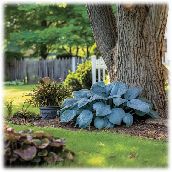 The Bare Root Big Blue Hostas