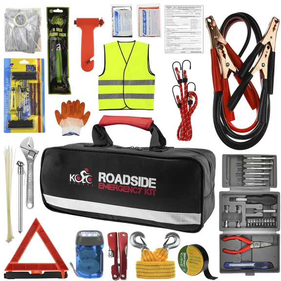 The 156-Piece Roadside Emergency Kit