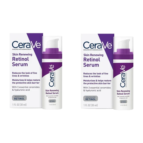 2-Pack: CeraVe Anti-Aging Retinol Face Serum