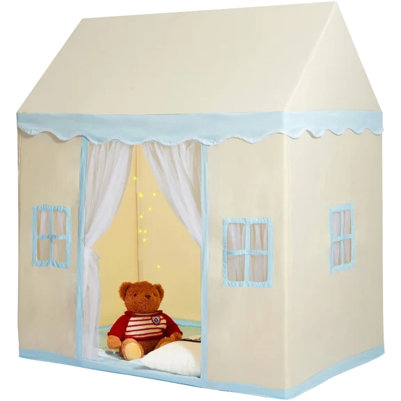 VEVOR Toddler Play Tent with Mat & Tent Lamp