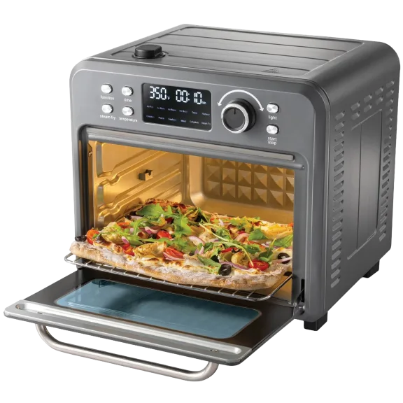 Sur La Table 16-Quart Stainless Steel Air Fryer Oven with Steam