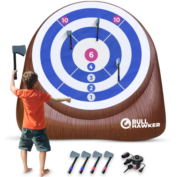 The Inflatable Axe Throwing Game