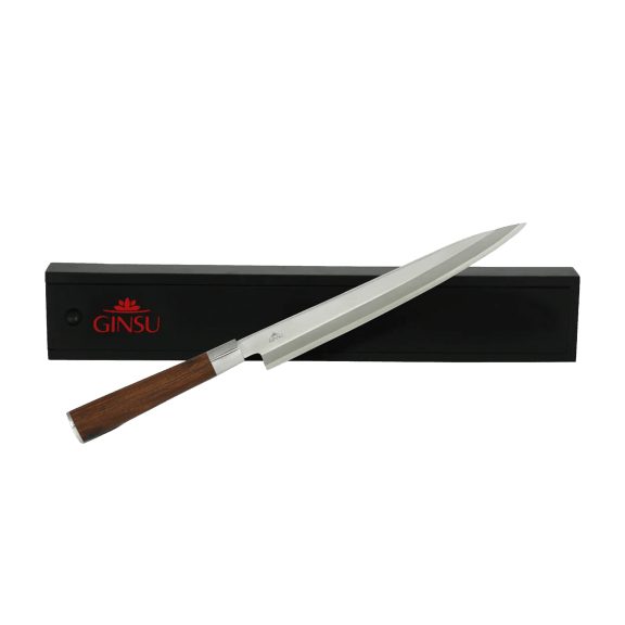 Ginsu Yanagiba Sashimi Knife in Bamboo Gift Box