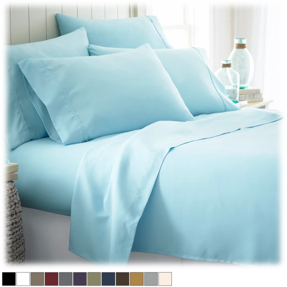 Cloth And Gable Luxury Ultra Soft 6 Piece Bed Sheet Set
