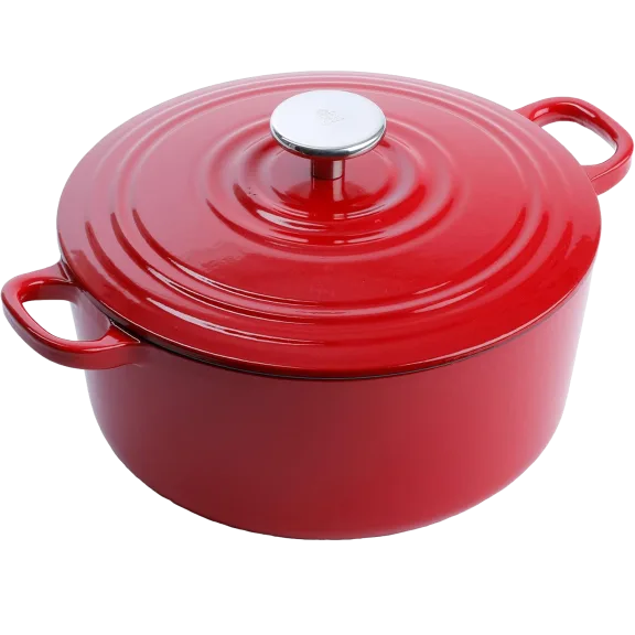 BK Bourgogne 4.4-Quart Enameled Cast Iron Dutch Oven