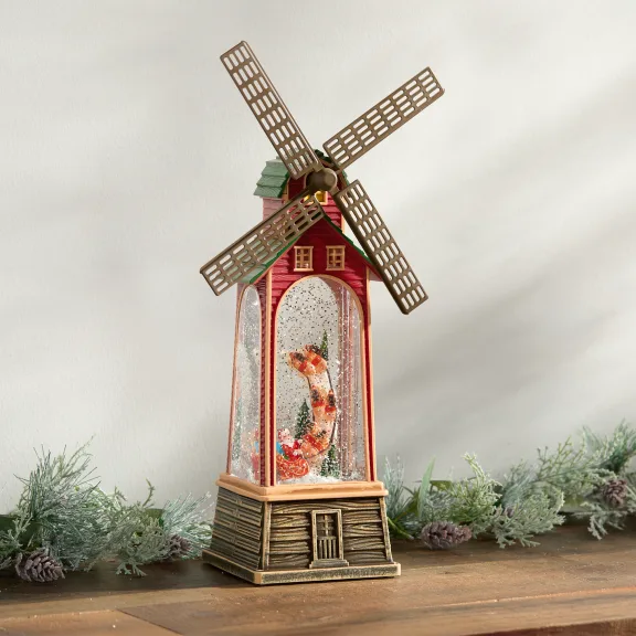 The Illuminated Musical Santa Sleigh Figurine