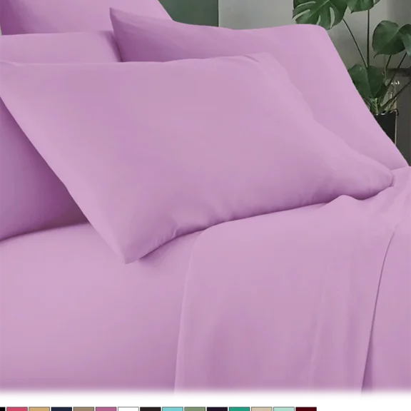 Luxury Home 6-Piece Cool Bamboo-Fiber Sheet Set