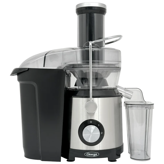 Omega 1000W High Speed Centrifugal Juicer with Large Chute