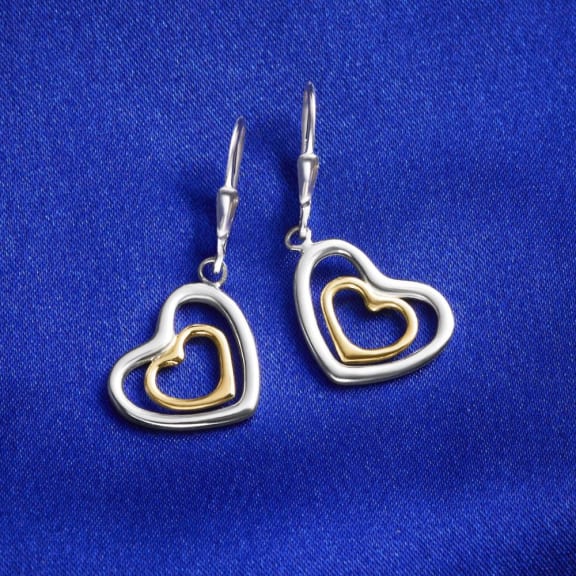 The Two Hearts As One Earrings