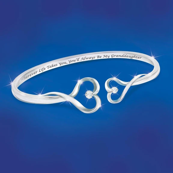 The Always My Granddaughter Diamond Bracelet