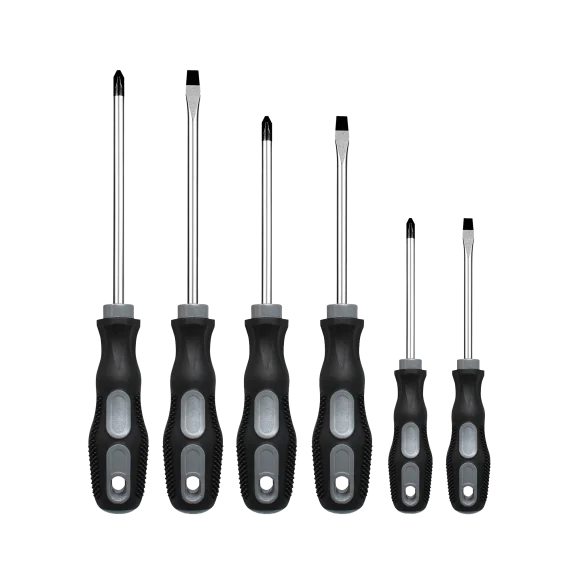 WorkSpace Pro Grip 6-Piece Screwdriver Set