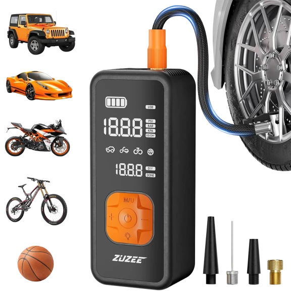 Zuzee Tire Inflator Portable Air Compressor