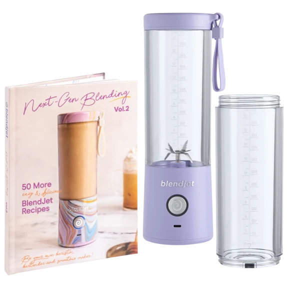 BlendJet2 20 oz Portable Blender with Bonus Jar & Recipe Book