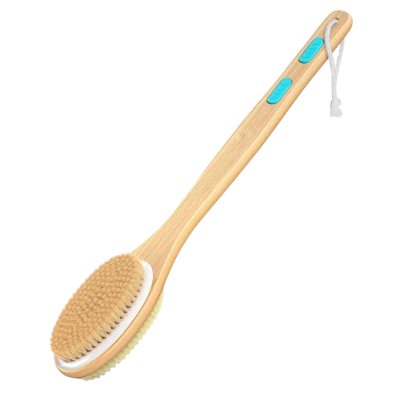 Cheer Collection Double-Sided Shower Body Brush