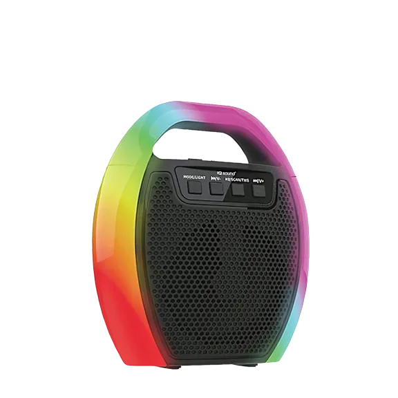 Bocina Bluetooth Portátil Supersónica con Asa RGB